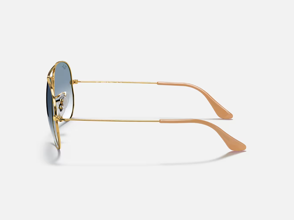 Rayban Aviator Golden and Blue